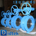 DIDTEK Fast Delivery API6D / CE / ISO9001 / ISO14001 valve papillon